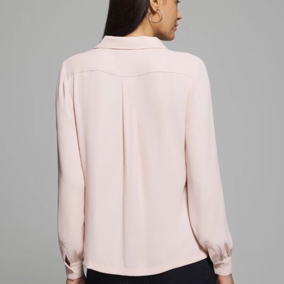 WHBM Utility Long Sleeve Blouse - Picture 4 of 4